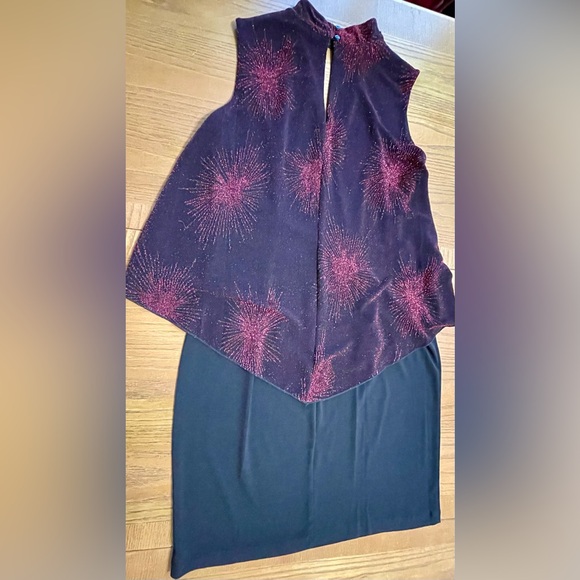 Dressy Dress from Enfocus Studio Size 8 - Black and Red - Sparkly - Picture 9 of 10